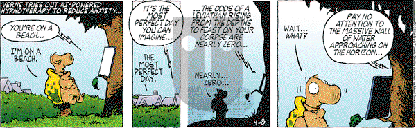 Over the Hedge on Tuesday April 8, 2025 Comic Strip