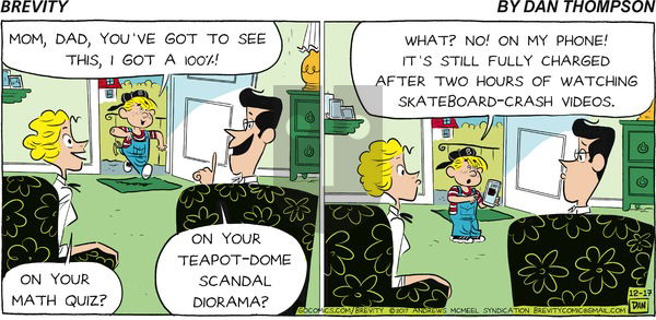 Brevity - Sunday December 17, 2017 Comic Strip