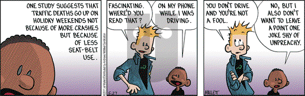 Frazz on Saturday May 27, 2017 Comic Strip