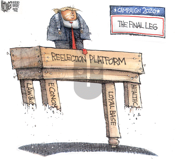 Matt Davies on Monday October 26, 2020 Comic Strip
