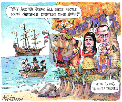 Matt Wuerker on Wednesday January 17, 2018 Comic Strip