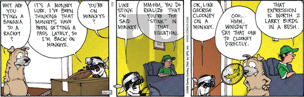 Get Fuzzy on Tuesday July 22, 2008 Comic Strip