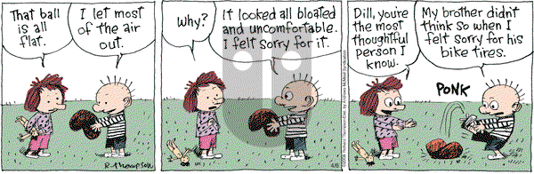 Cul de Sac on Friday April 6, 2018 Comic Strip
