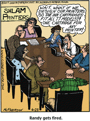 Close to Home on Friday June 23, 2017 Comic Strip