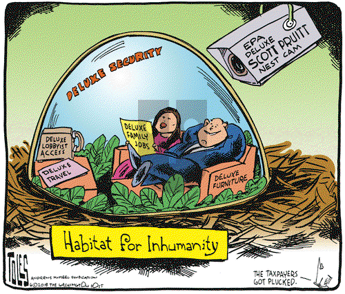 Tom Toles on Thursday June 7, 2018 Comic Strip