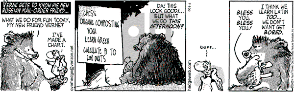 Over the Hedge on Friday July 8, 2005 Comic Strip