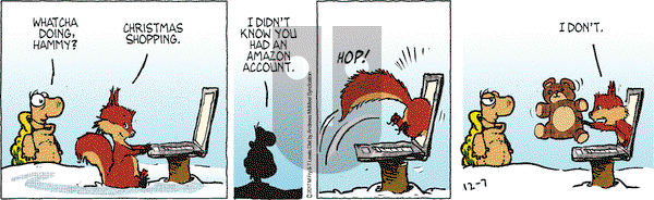 Over the Hedge on Thursday December 7, 2017 Comic Strip