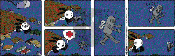 Buni on Monday April 8, 2013 Comic Strip