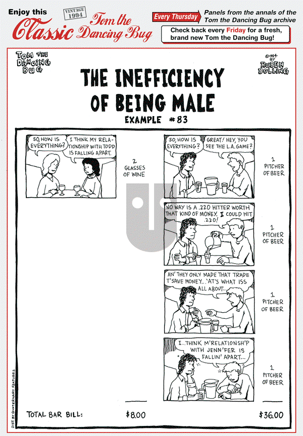Tom the Dancing Bug on Thursday May 14, 2020 Comic Strip