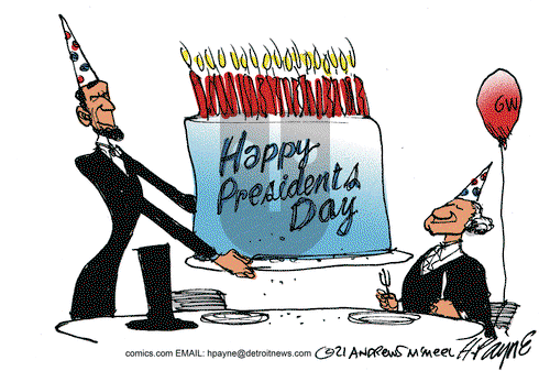 Henry Payne on Friday February 12, 2021 Comic Strip