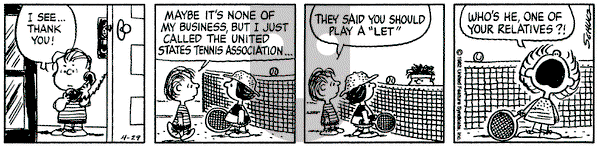 Peanuts on Thursday April 29, 1982 Comic Strip