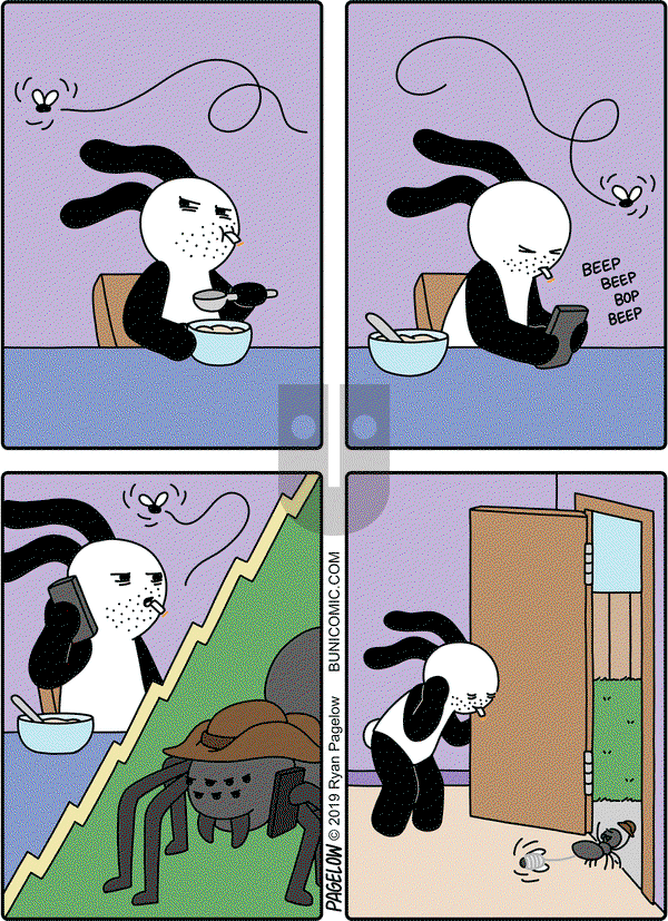 Buni on Monday August 12, 2019 Comic Strip