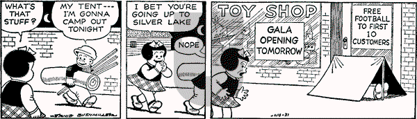 Nancy Classics on Wednesday August 31, 2016 Comic Strip
