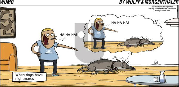 WuMo on Sunday March 3, 2019 Comic Strip