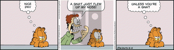 Garfield on Saturday August 10, 2019 Comic Strip