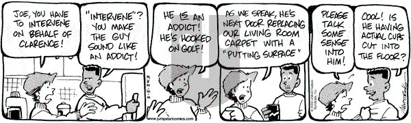 JumpStart on Wednesday March 19, 2003 Comic Strip