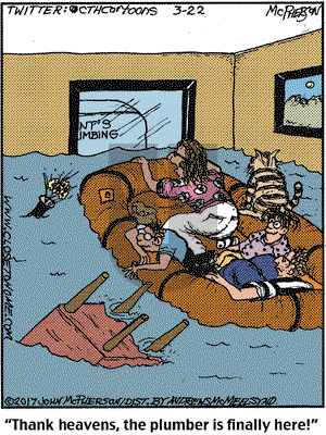 Close to Home on Wednesday March 22, 2017 Comic Strip