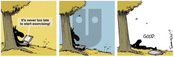 Dark Side of the Horse on Wednesday September 8, 2010 Comic Strip
