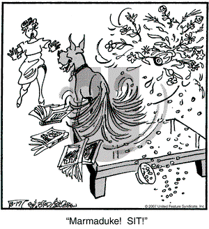 Marmaduke on Friday August 17, 2007 Comic Strip