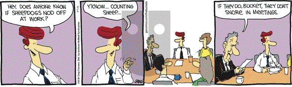 The Buckets on Monday August 6, 2018 Comic Strip