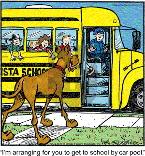 Marmaduke on Monday June 13, 2011 Comic Strip