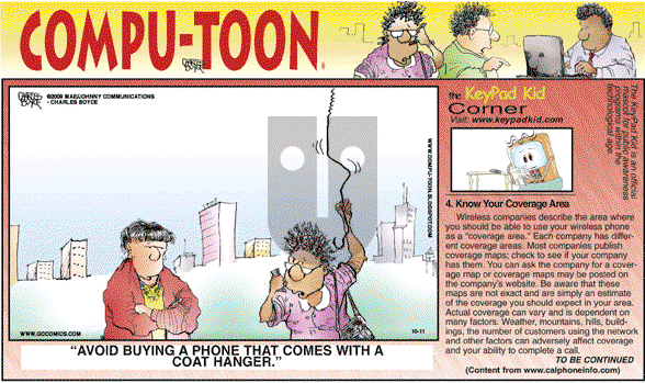 Compu-toon - Sunday October 11, 2009 Comic Strip