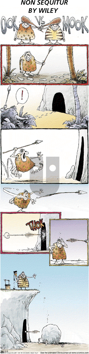 Non Sequitur on Sunday December 5, 2004 Comic Strip