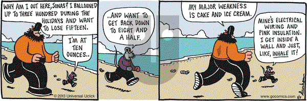 Overboard on Monday January 7, 2013 Comic Strip