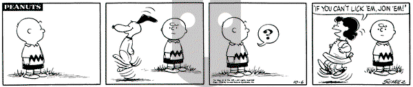 Peanuts on Saturday October 6, 1956 Comic Strip