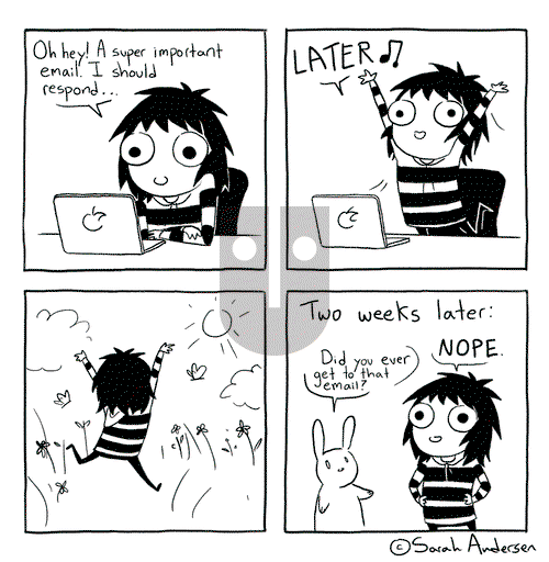 Sarah's Scribbles on Wednesday March 18, 2015 Comic Strip