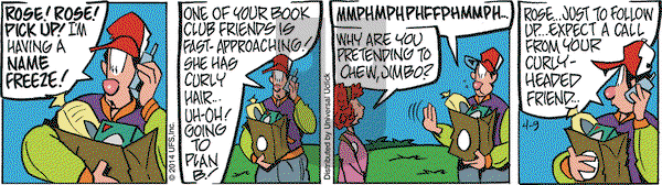 Rose is Rose on Wednesday April 9, 2014 Comic Strip