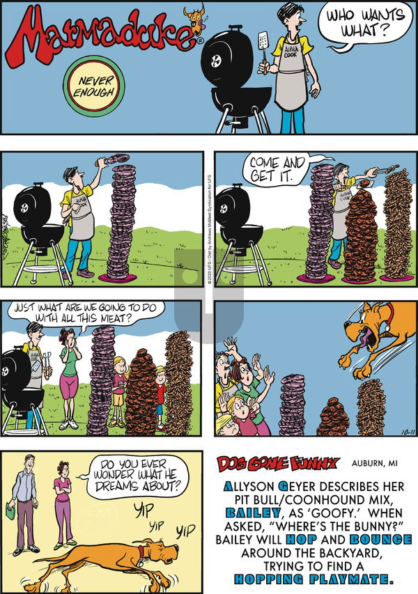 Marmaduke on Sunday October 11, 2020 Comic Strip