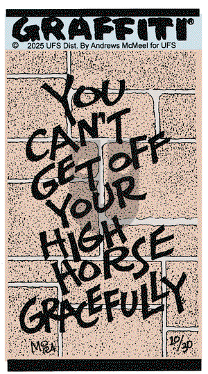 Graffiti on Thursday October 30, 2025 Comic Strip