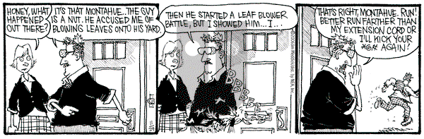 Monty on Wednesday November 29, 2006 Comic Strip