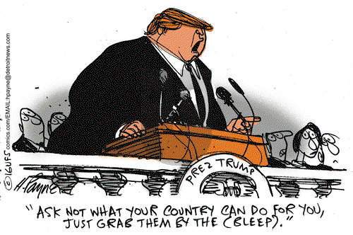 Henry Payne on Monday October 10, 2016 Comic Strip