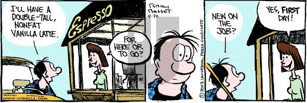 Adam@Home on Tuesday September 30, 2003 Comic Strip