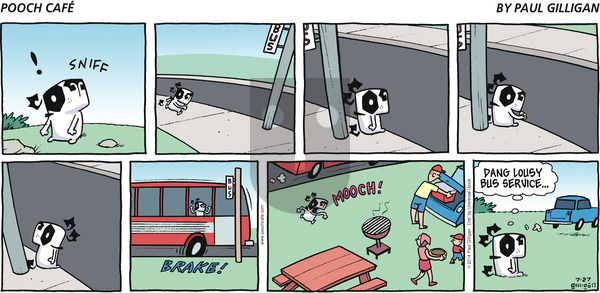 Pooch Cafe - Sunday July 27, 2014 Comic Strip