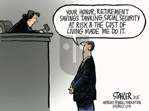 Jeff Stahler on Tuesday May 13, 2025 Comic Strip