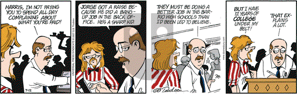 Doonesbury on Thursday July 12, 2007 Comic Strip