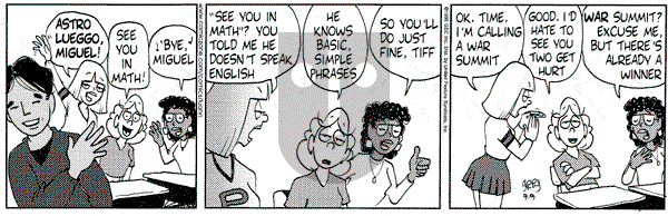 Luann on Wednesday September 9, 1998 Comic Strip