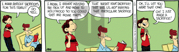 The Buckets on Thursday February 20, 2014 Comic Strip