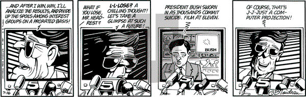 Doonesbury on Thursday July 16, 1987 Comic Strip
