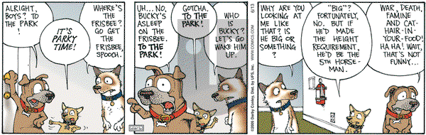 Get Fuzzy on Saturday June 13, 2009 Comic Strip
