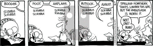 The Buckets on Monday April 28, 2008 Comic Strip