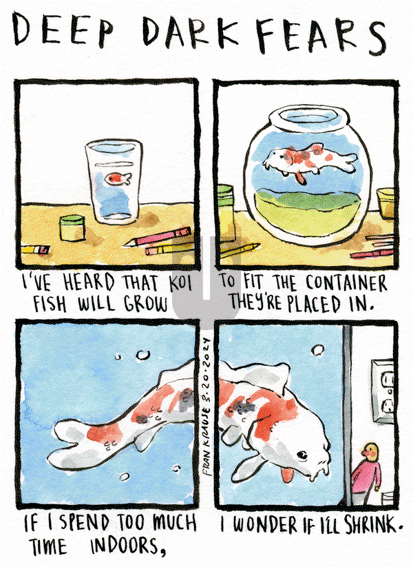 Deep Dark Fears - Thursday September 26, 2024 Comic Strip