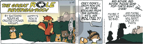 Over the Hedge on Friday February 20, 2009 Comic Strip