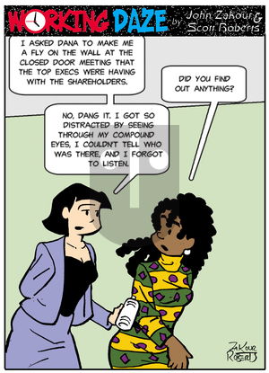 Working Daze on Monday October 6, 2025 Comic Strip