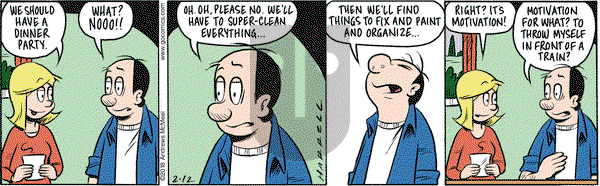Adam@Home on Monday February 12, 2018 Comic Strip