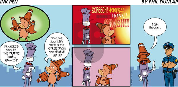 Ink Pen on Sunday October 16, 2011 Comic Strip