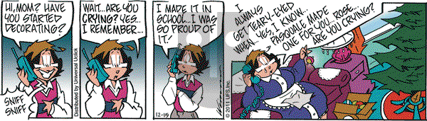 Rose is Rose on Thursday December 15, 2011 Comic Strip